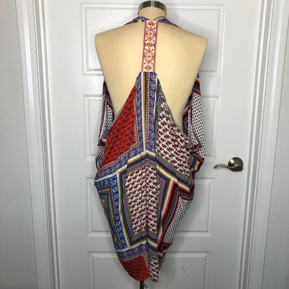 Flying Tomato Wms S Open Front Colorful Drape Ves… - image 4